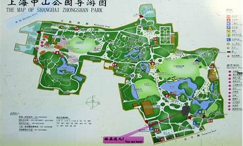 青岛中山公园平面图路线_青岛中山公园平面图路线图高清