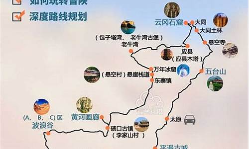 陕西旅游路线行程推荐_陕西旅游路线行程推荐图