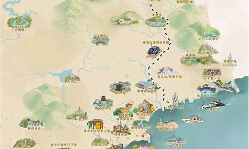 秦皇岛景点地图_秦皇岛景点地图全图高清版