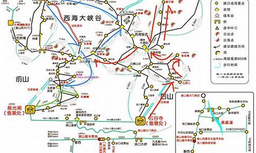 黄山自驾游攻略3日游路线_黄山自驾游攻略3日游路线图