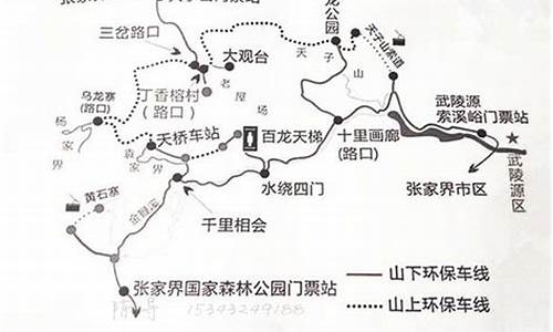 张家界自助游路线安排及攻略最新_张家界自助游路线安排及攻略最新图片