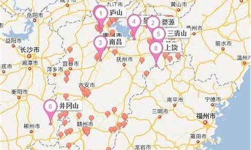 江西旅游自驾游攻略路线最新_江西旅游自驾游攻略路线最新图