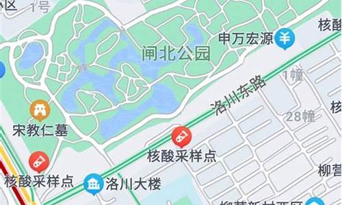 闸北公园附近地图_闸北公园附近地图位置